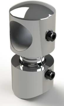 16მმ მილის დეკორატიული დამჭერი (წყვილი) 000031