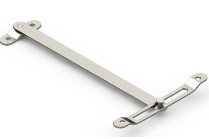 ალდოქსის ფორტოჩკის მაკრატელი მაღალი (22სმ) ვერცხლი  006448