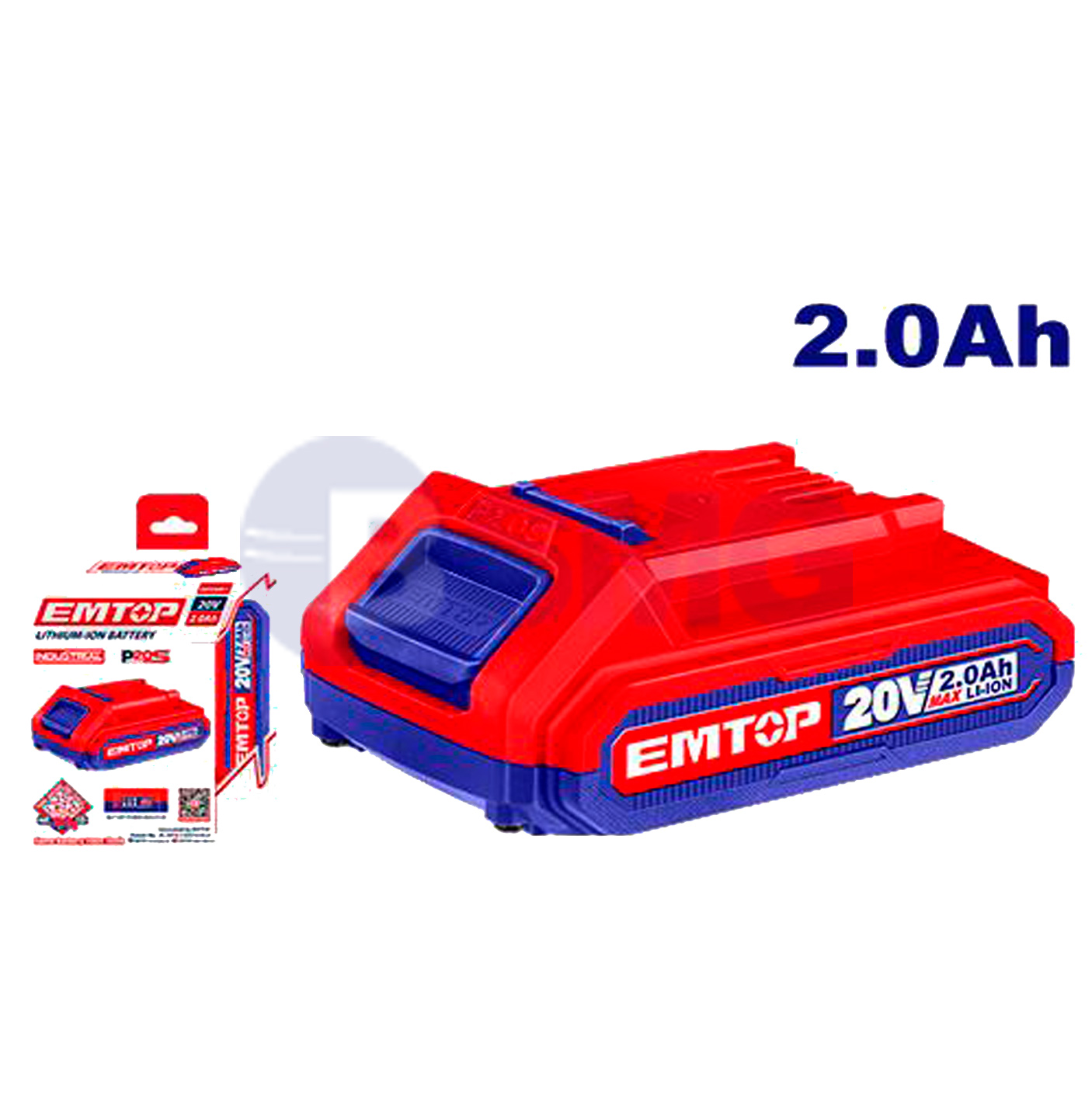 EMTOP ელემენტი Li-Ion 20ვ 2Ah EBPK20011  023341
