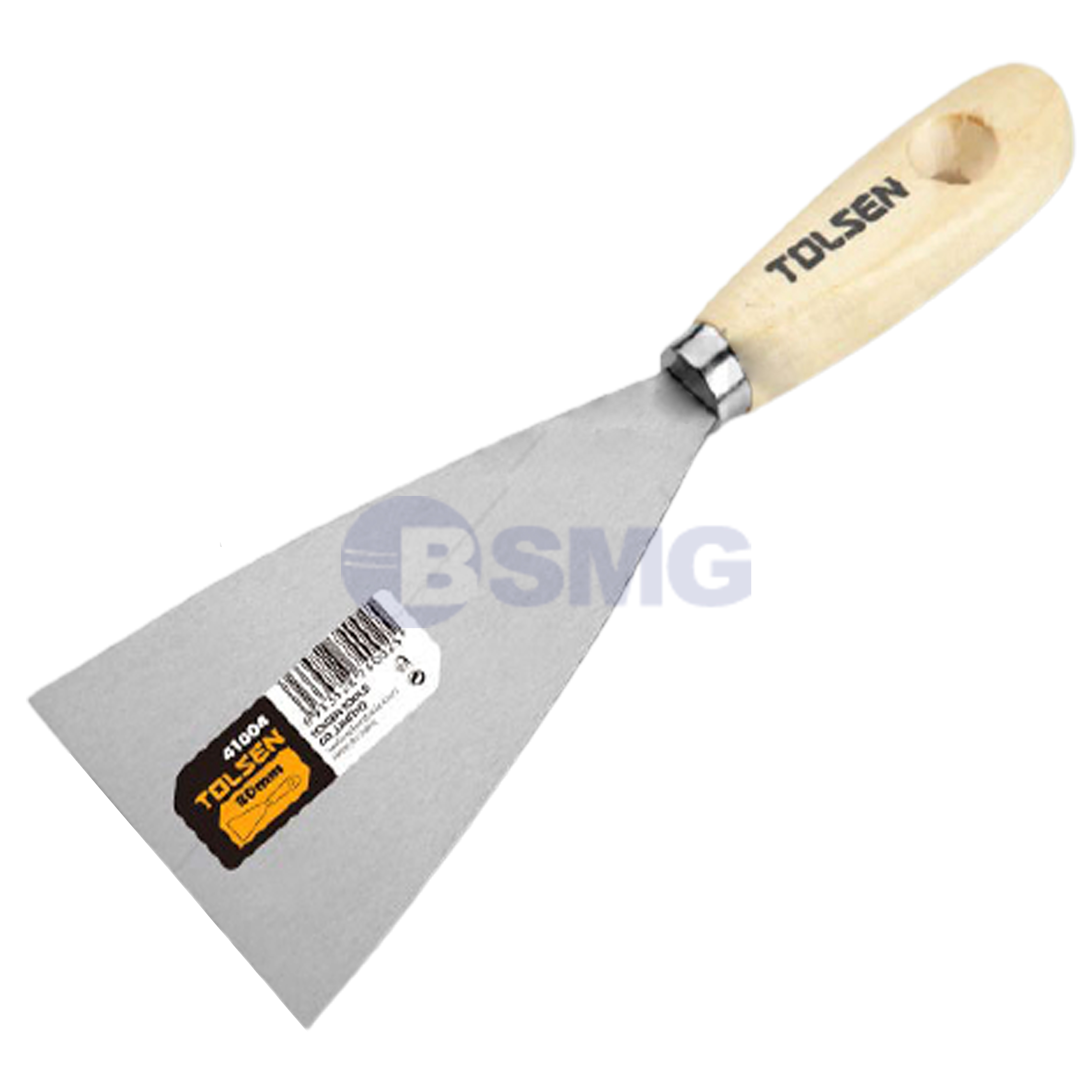 კედლის საფხეკი ხის სახელურით 50MM  TOL107-40002   006085