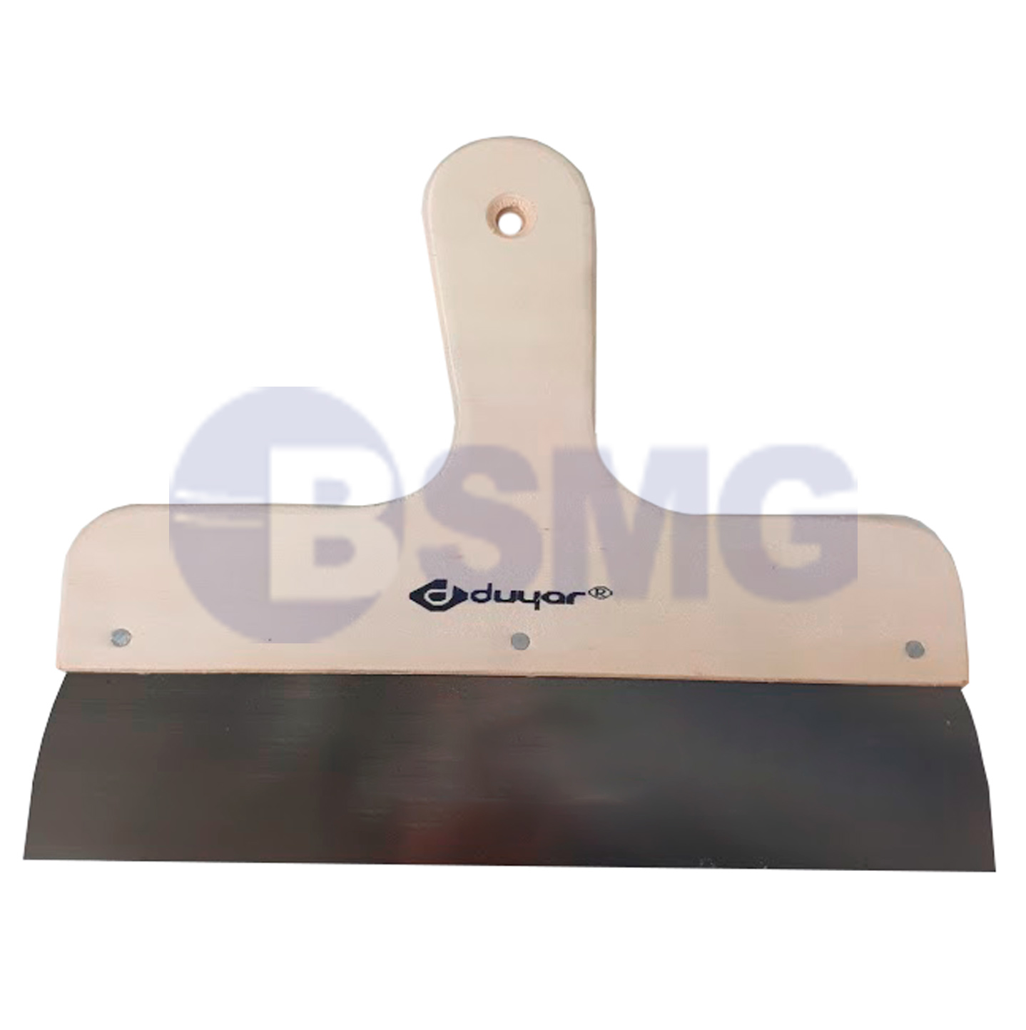 ხის ტარიანი შპატელი თეთრი  20 სმ  014906