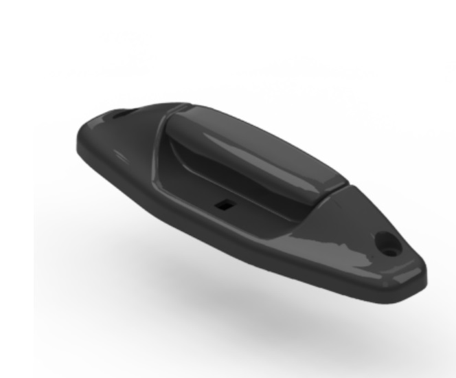 ეკო მოძრავი სახელური ჩამკეტი (შავი) 000071