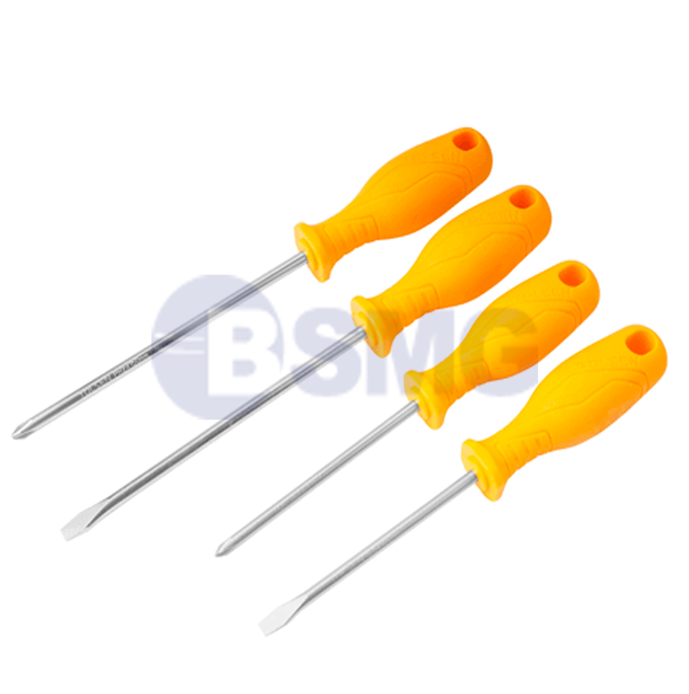 TOLSEN TOL1967-20737 სახრახნისების ნაკრები YELLOW 4ც-იანი   027574