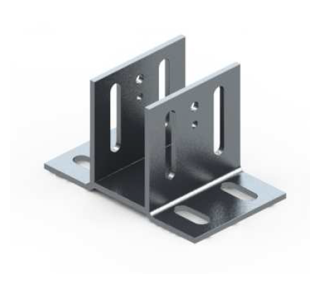 80მმ ფასადის U ფორმის ანკერი (კრონშტეინი) 006452