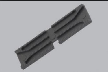 მინის ბალიში პლასტმასის (შავი)  004171