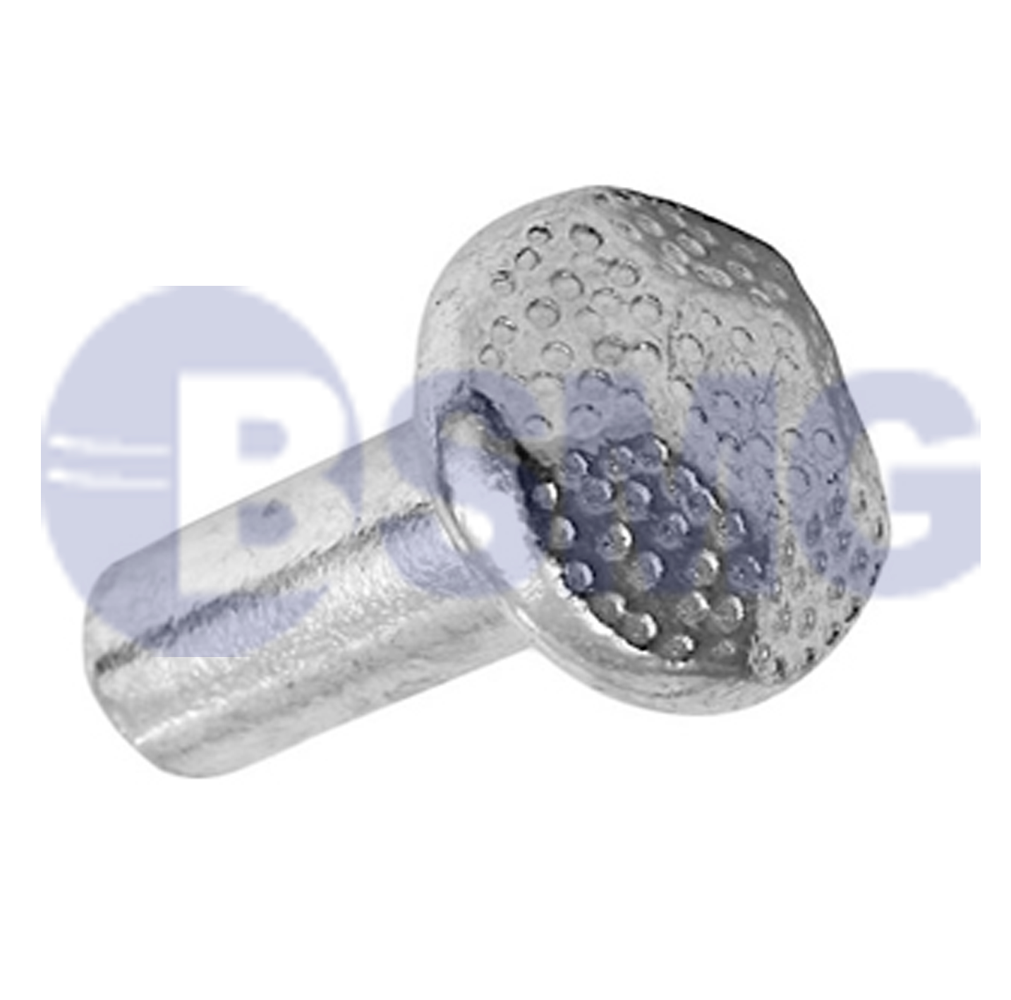 ლითონის აქსესუარი, ფიგურა   32x∅21x∅10მმ    010425