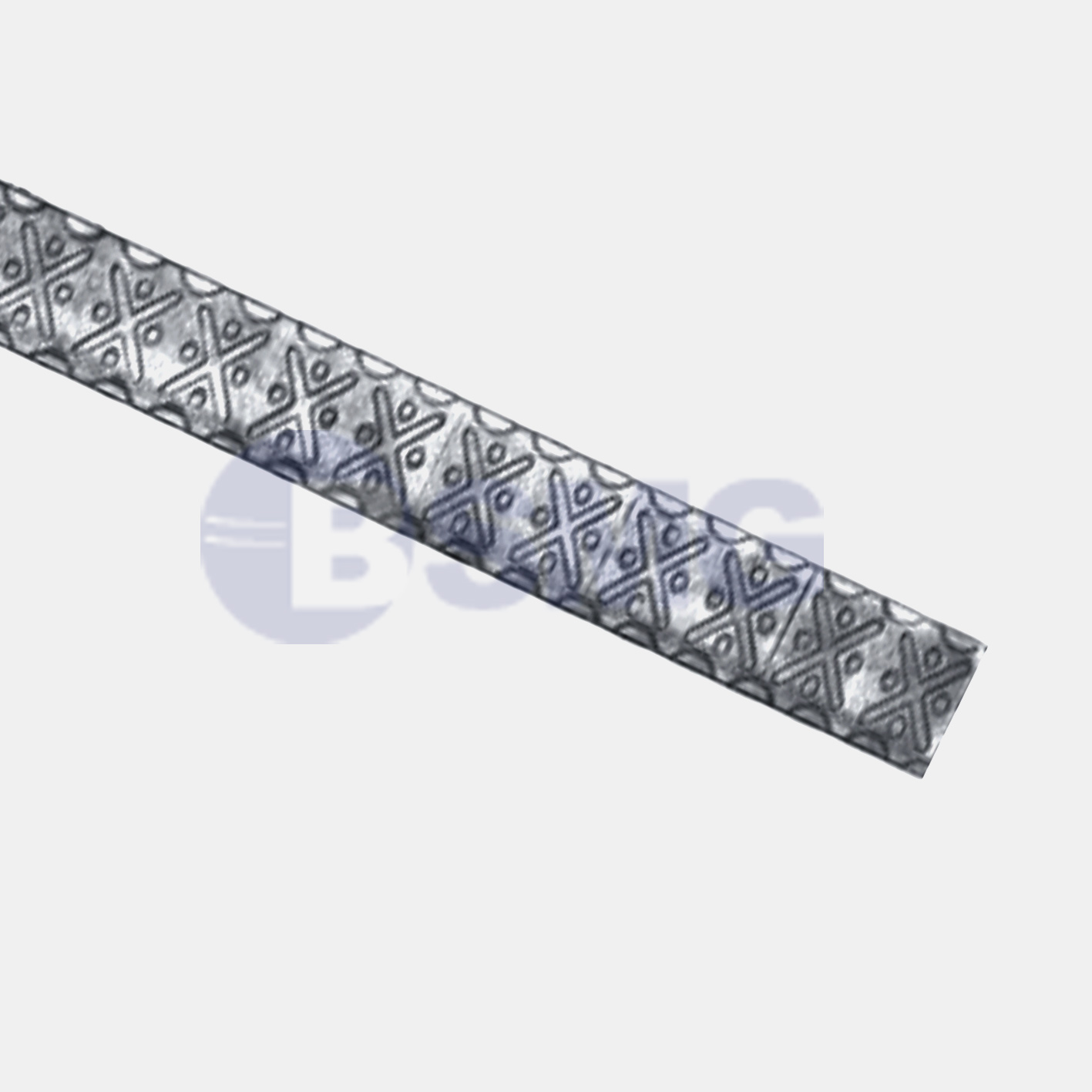 ლითონის დეკორატიული ზოლოვანა  724     40X4  024239