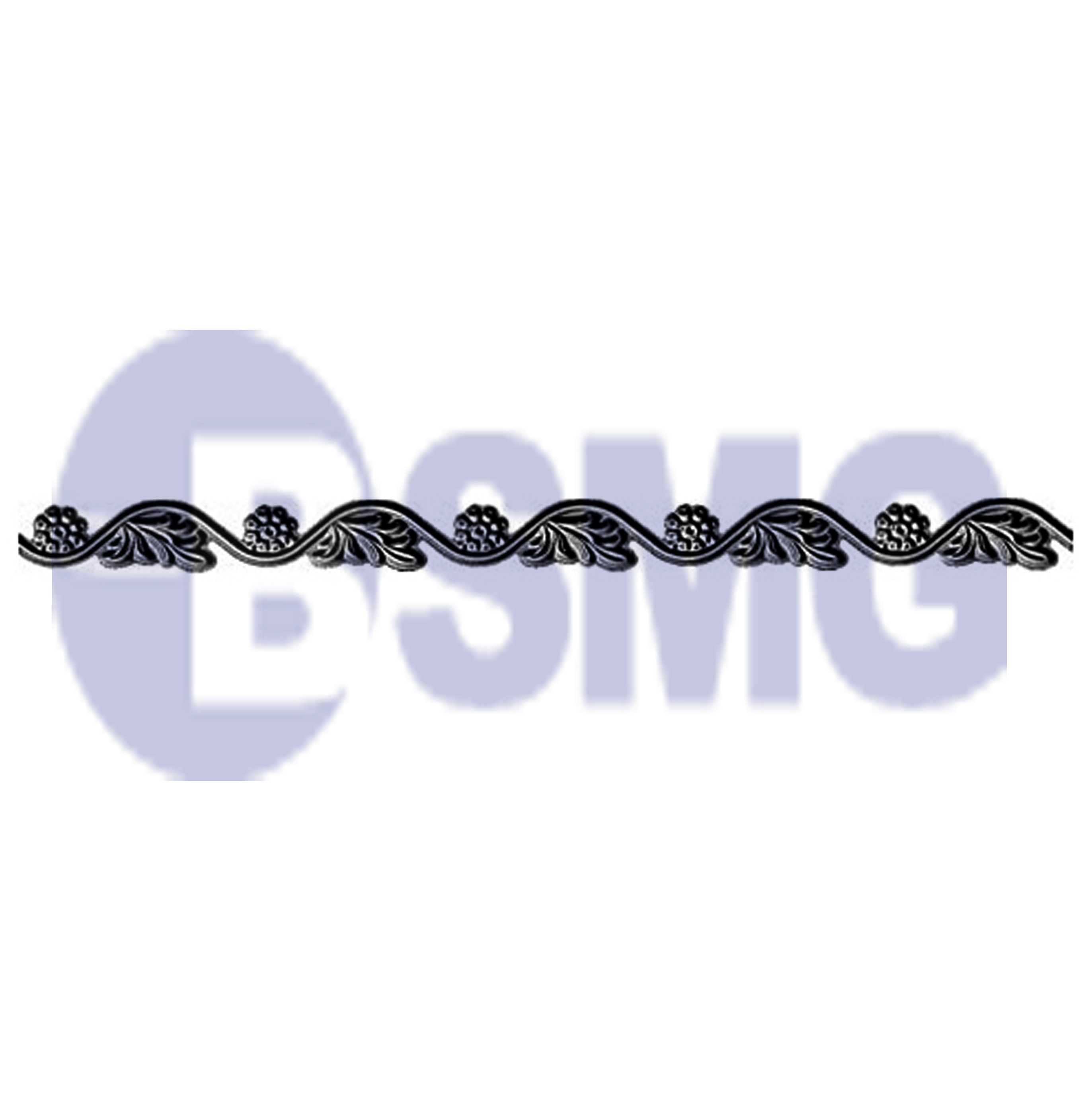 ლითონის აქსესუარი, ფიგურა  7*300სმ   017794