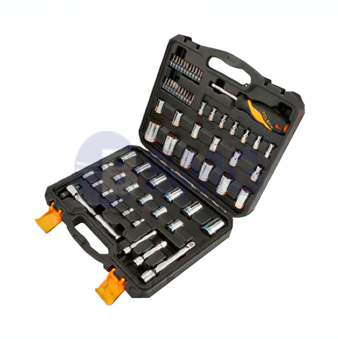 TOL1448-15395 ქანჩის გასაღების პირების ნაკრები 65ც-იანი 1/4''-3/8''-1/2''     016752