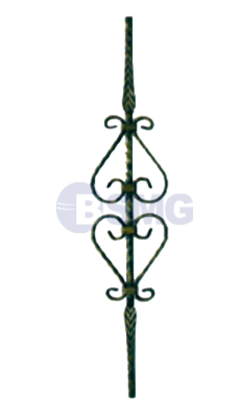 მოაჯირის კონსტრუქცია  15,5*38 სმ  009244