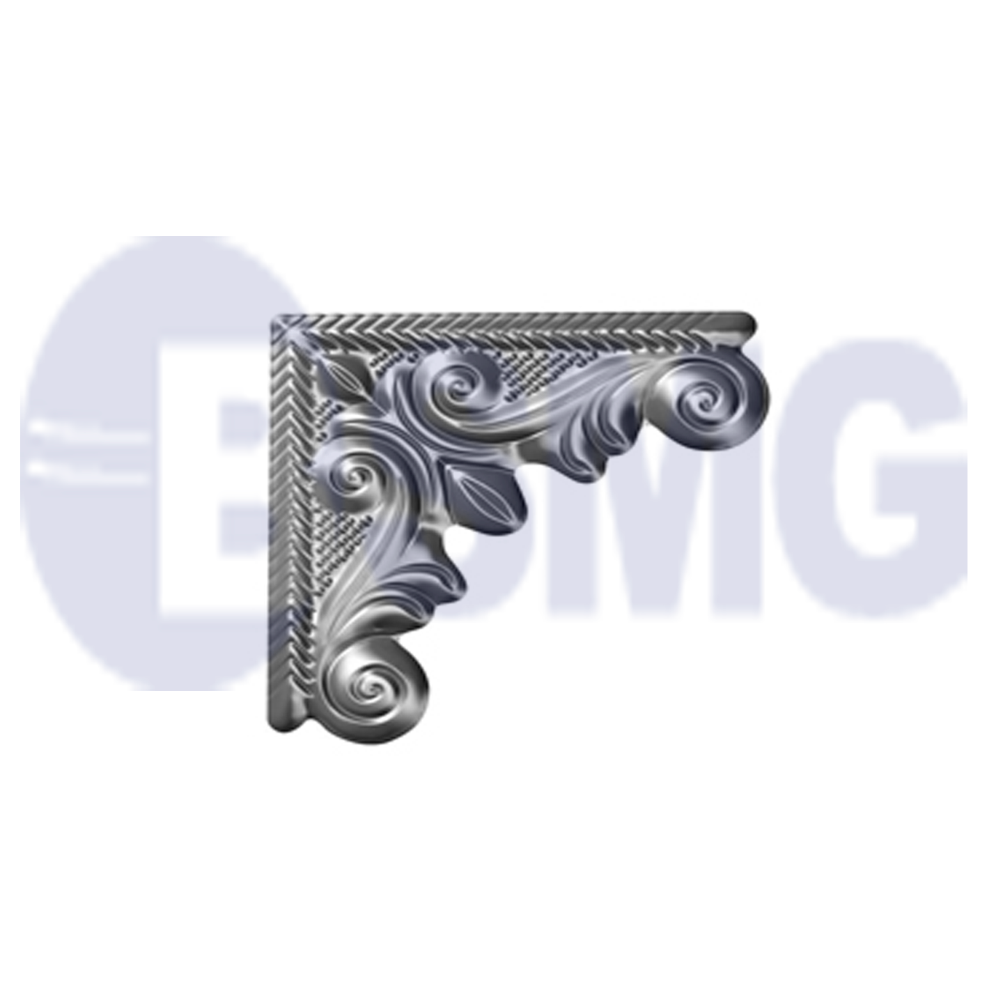 ლითონის  აქსესუარი, ფიგურა    16,4*16,4 სმ   010582