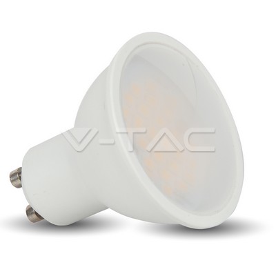 1687 - 5Wსპოტ  GU10  SMD  პლასტიკი  320ლუმენი 6000K 110 დ  008675