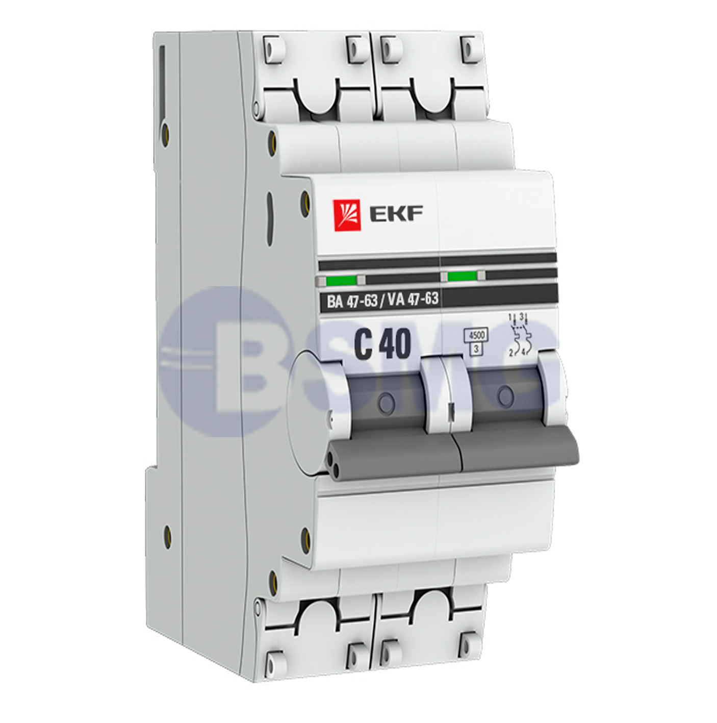 ავტ.ამომრთველი EKF 2P40A   027052