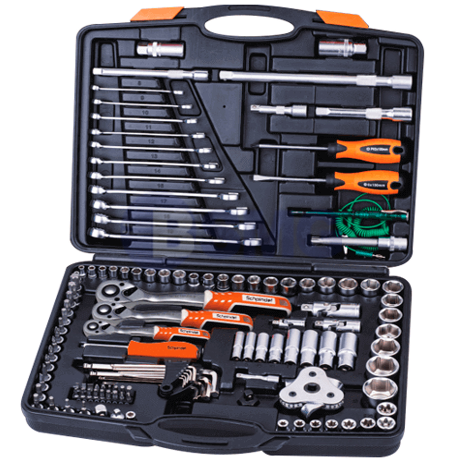 Schpindel Shpind-121077 ხელსაწყოების ნაკრები 77ც.    025645