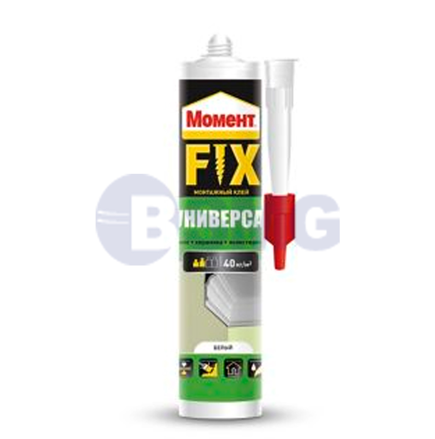 წებო მონტაჟ მომენტ ფიქს უნივერსალი 380 გრ   011765