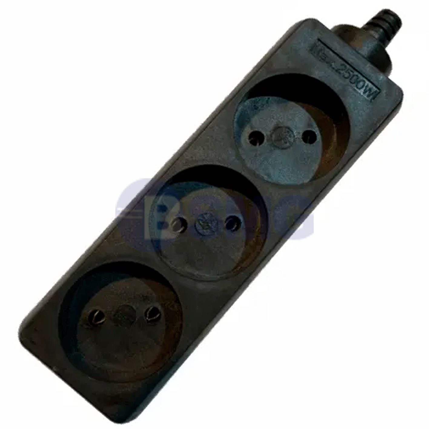 SOC38-7124 დამაგრძელებელი Linus 3-ადგილიანი 3 მტრ კაბელით BLACK  014635