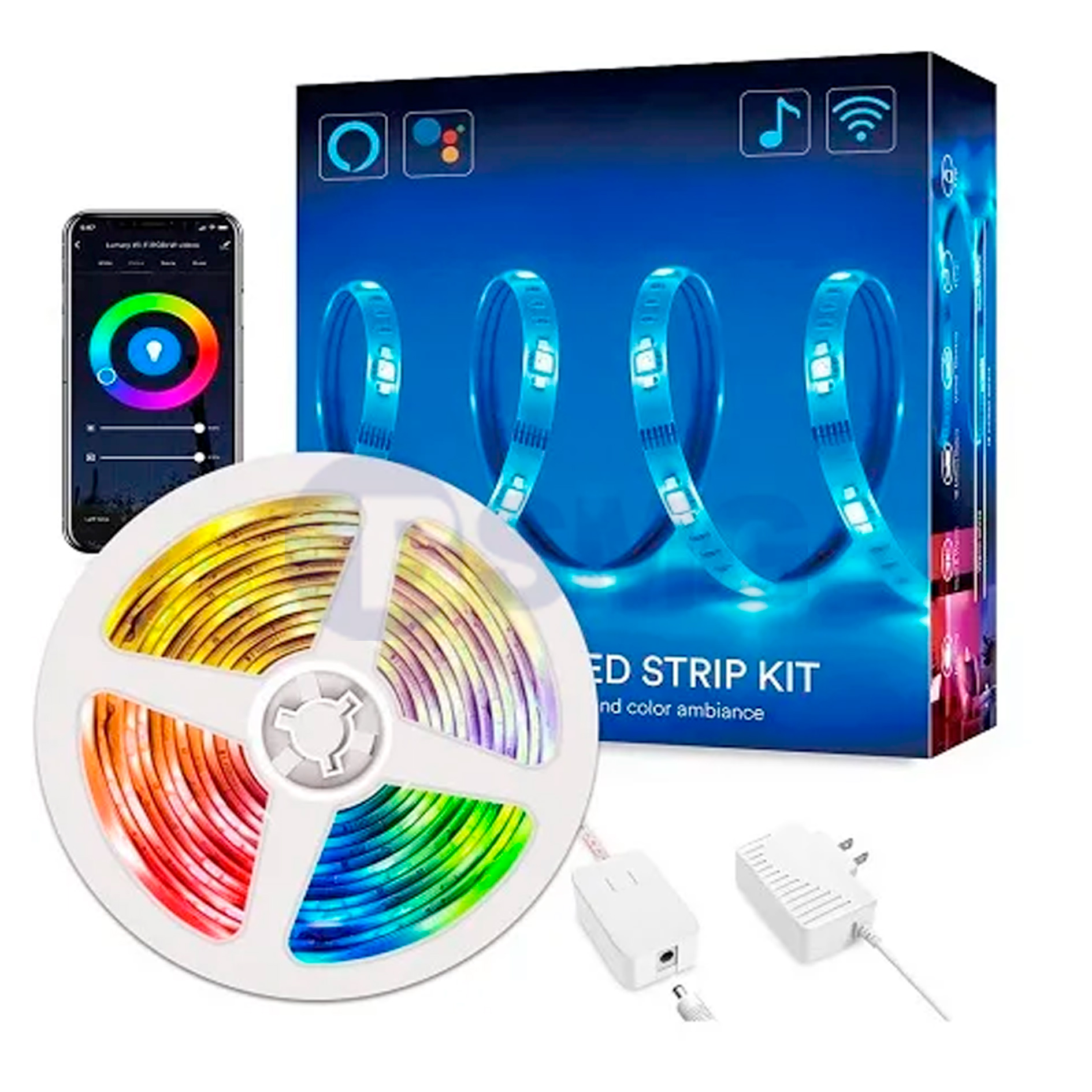 LINUS smart Music LED ლენტი stip kit 2M     024305