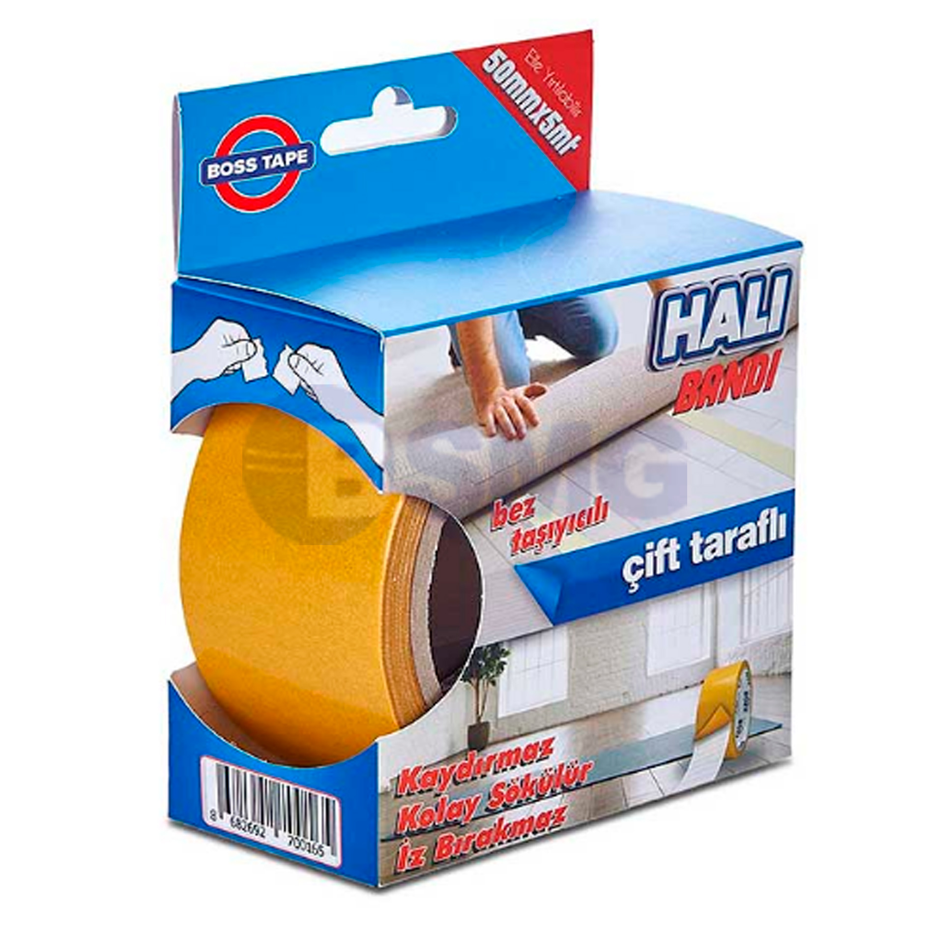 ორმხრივი სკოჩი ხალიჩებისთვის 50მმ X 5მ     026408