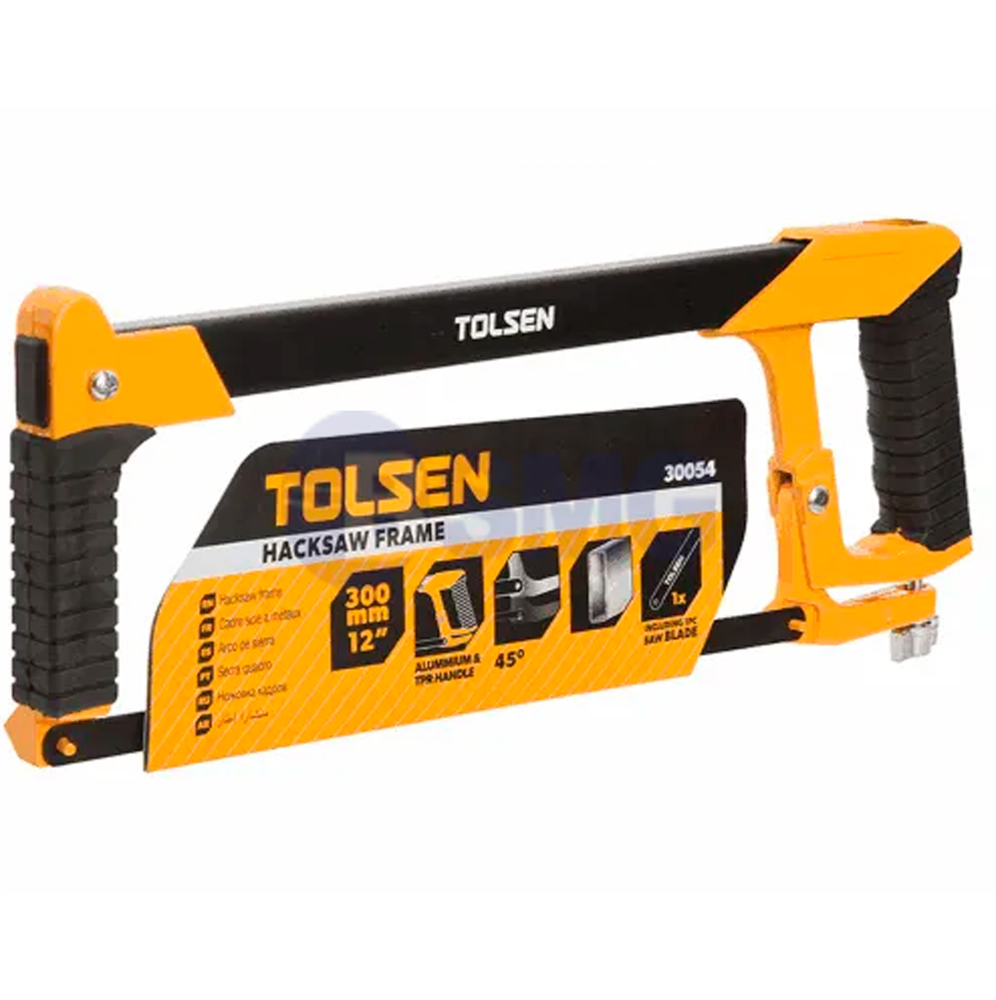 TOL204-30054 მეტალის საჭრელი ხერხი ლითონის კარკასით 300mm/12"   006043