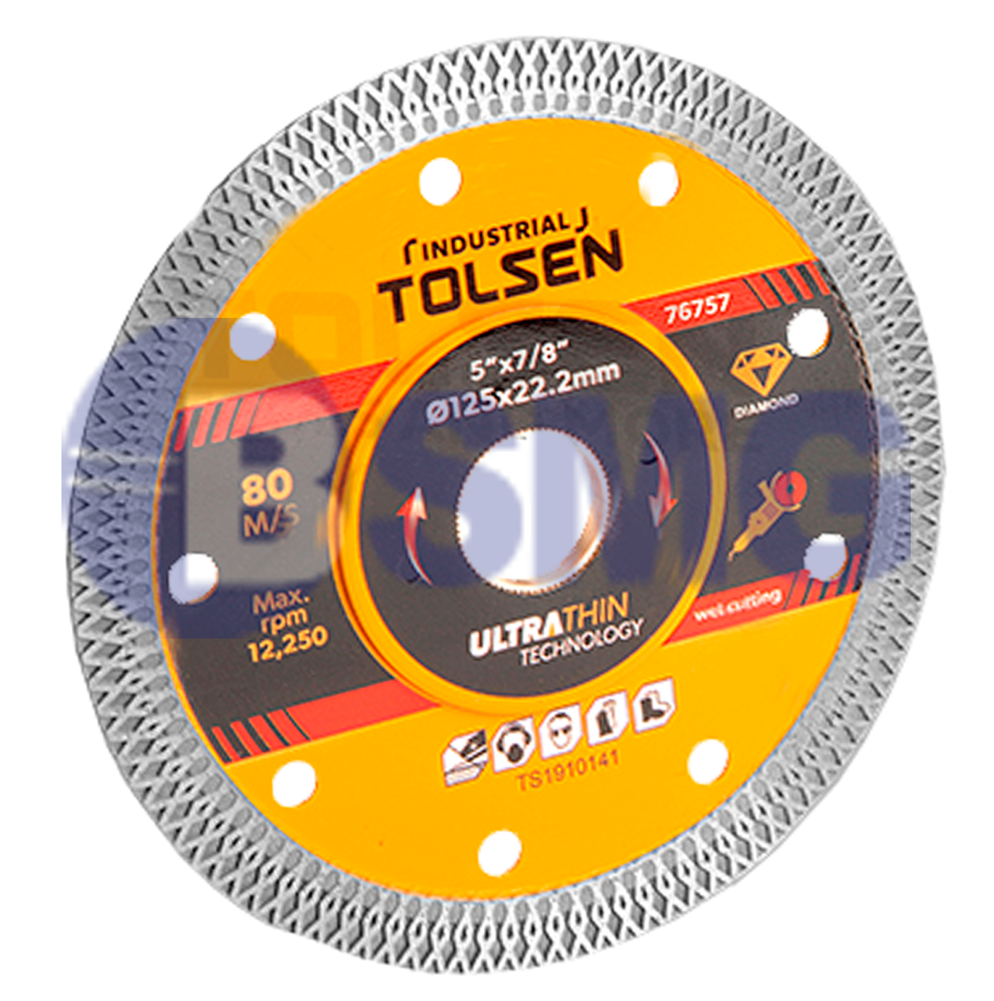 TOL1636-76759 მეტლახის საჭრელი დისკი  230*22.2  020238