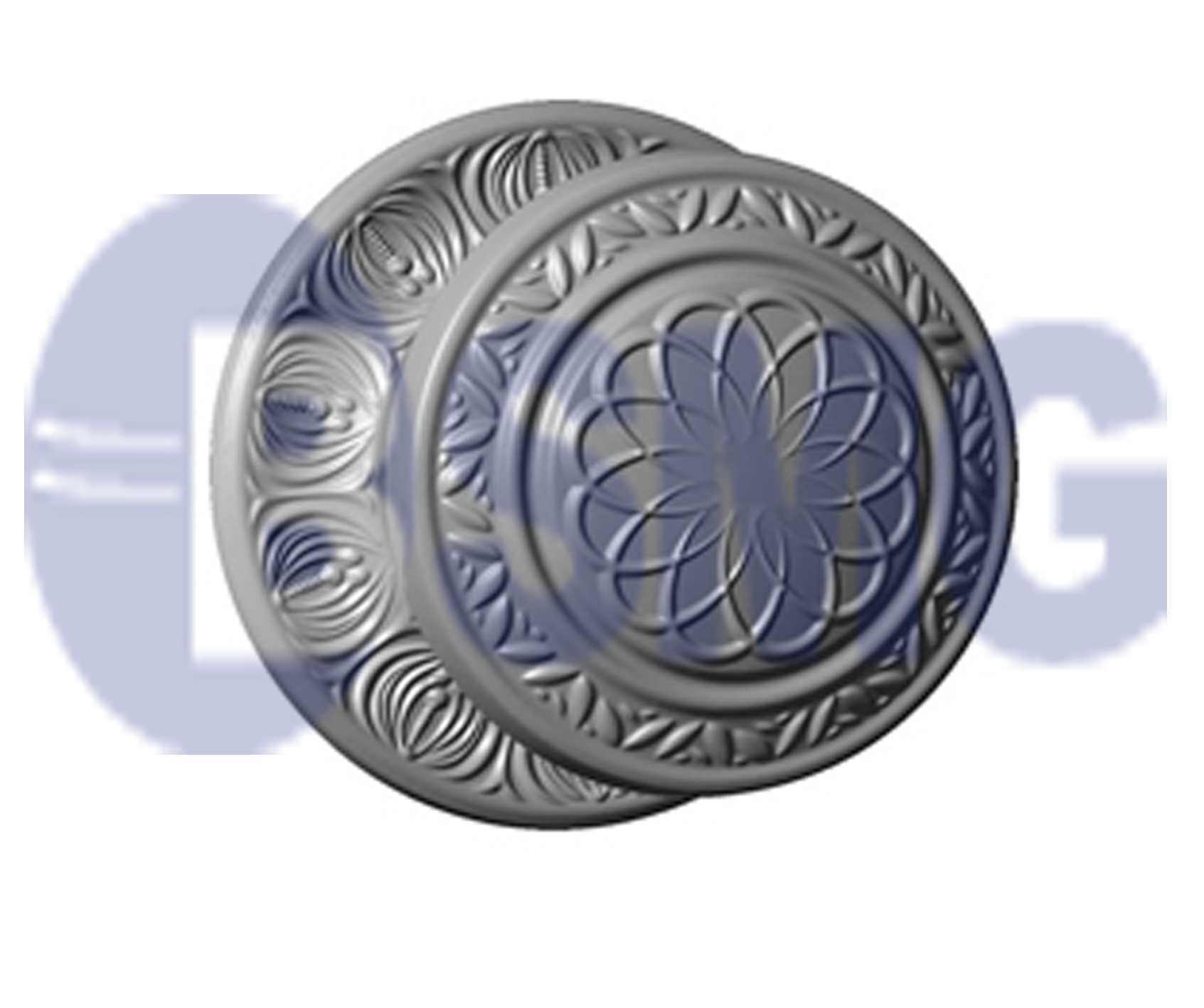 კარის სახელური  Ø9*5,1სმ    010566