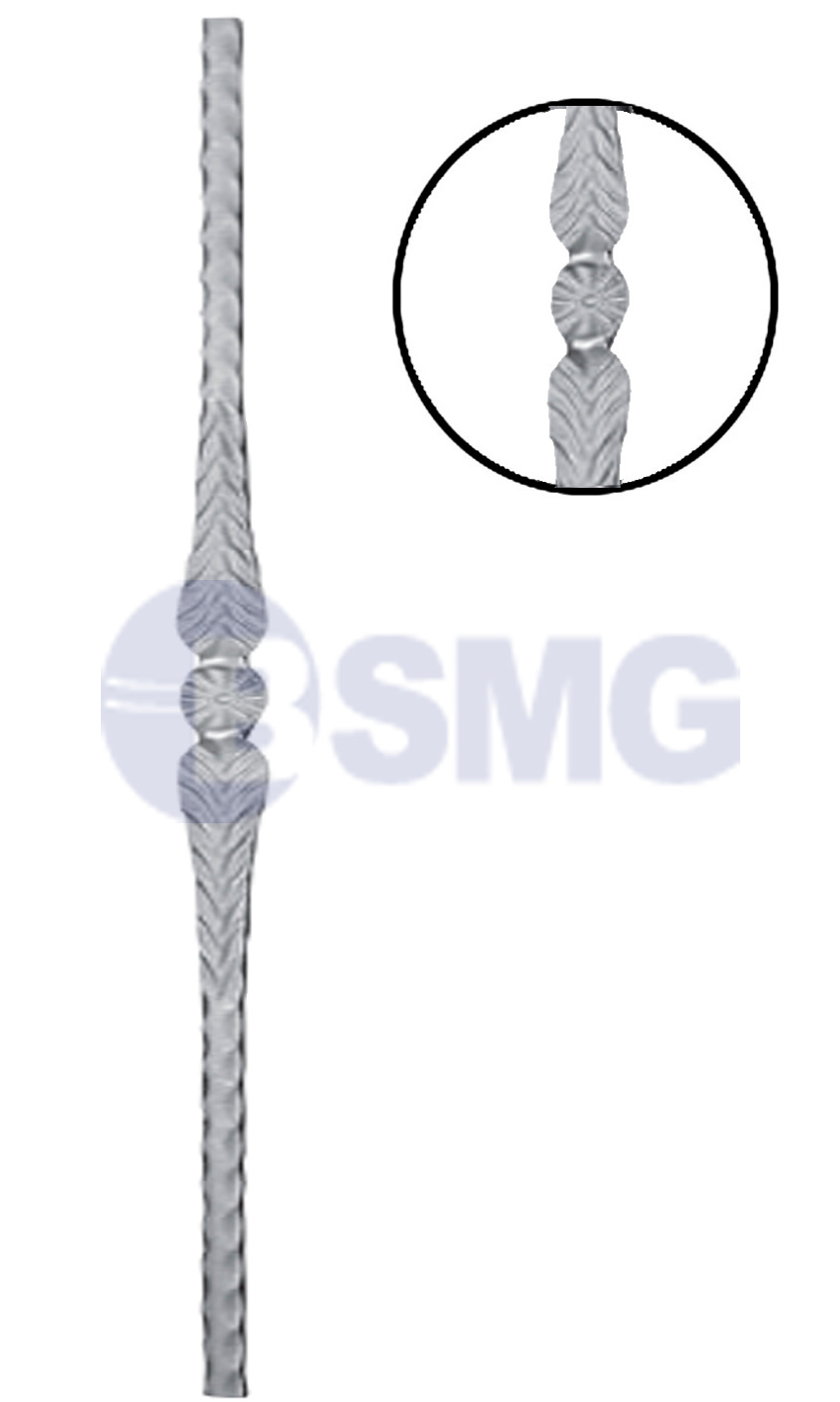 მოაჯირის კონსტრუქცია 12*80სმ   010500