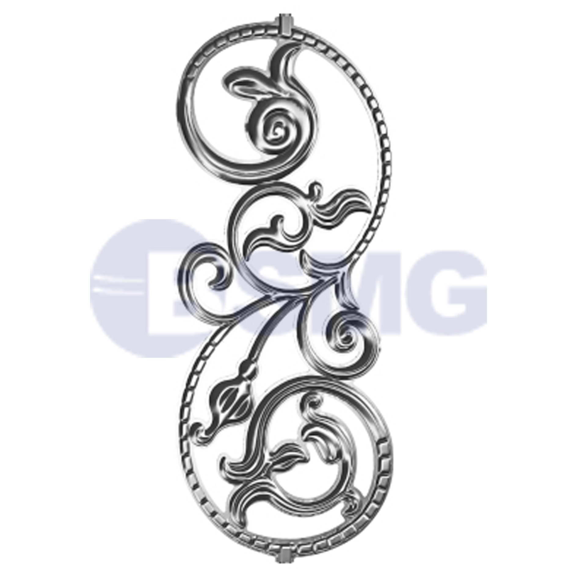 ლითონის  აქსესუარი, ფიგურა   32,2*74,9 სმ   010584