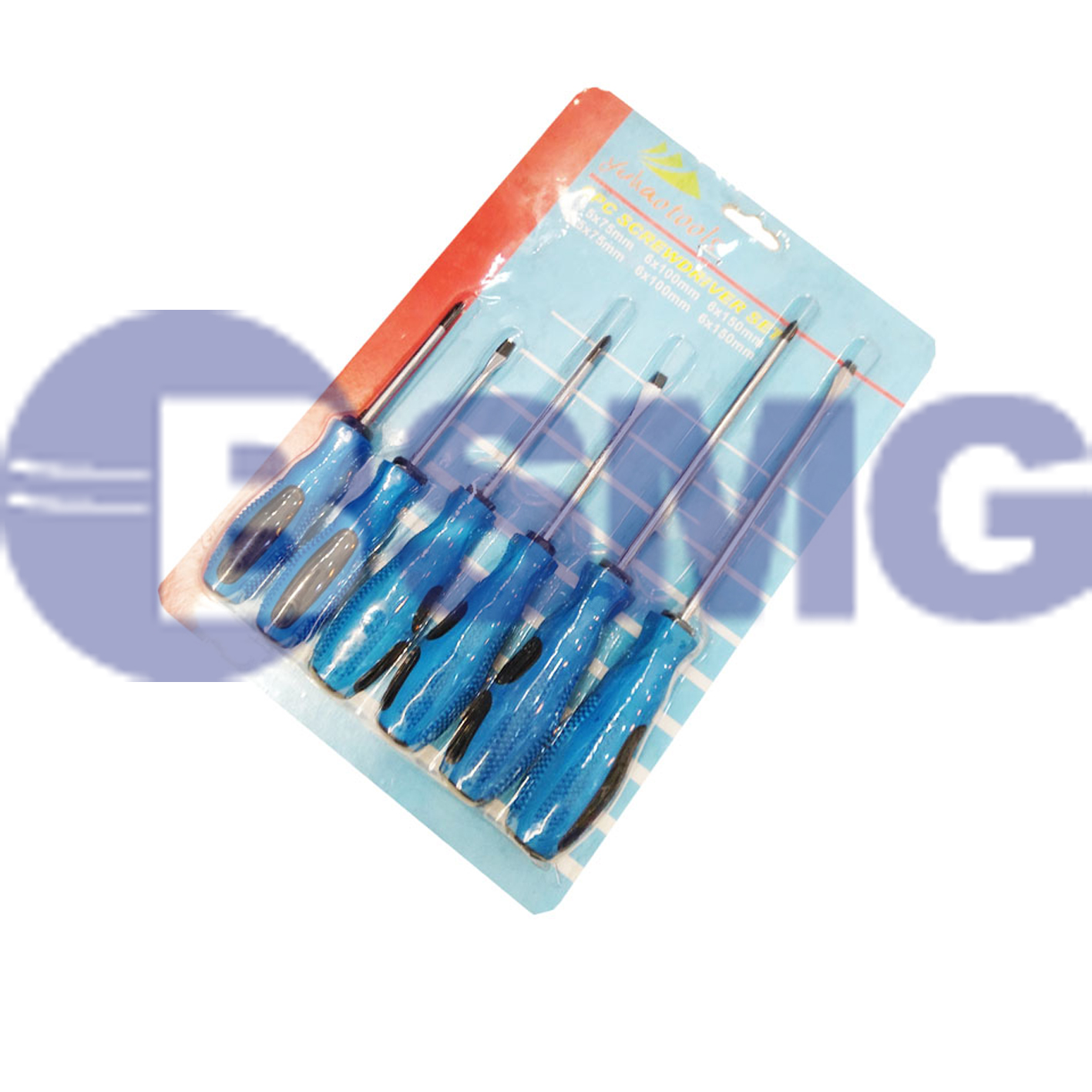 სახრახნისი შეფუთული 6 ცალიანი ნაბორი საშუალო   009882