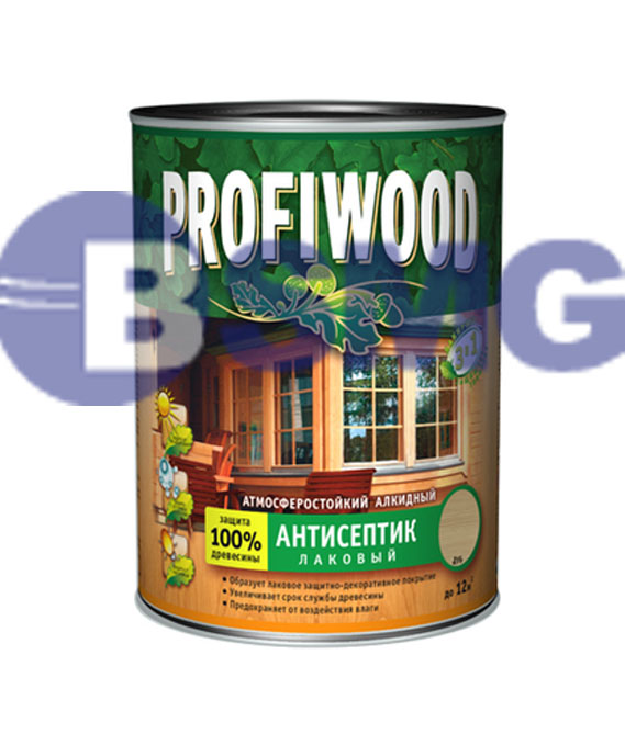 0711 PROFIWOOD ანტისეპტიკი ლაკი კაკალი 2,4კგ   009102
