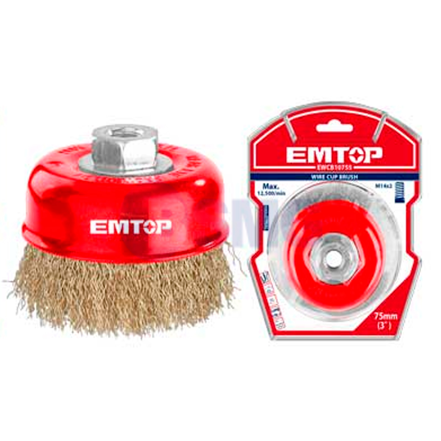 EMTOP ჯაგრისი (უხეში) კუთხსახეხისთვის 100მმ EWCB21005  024791