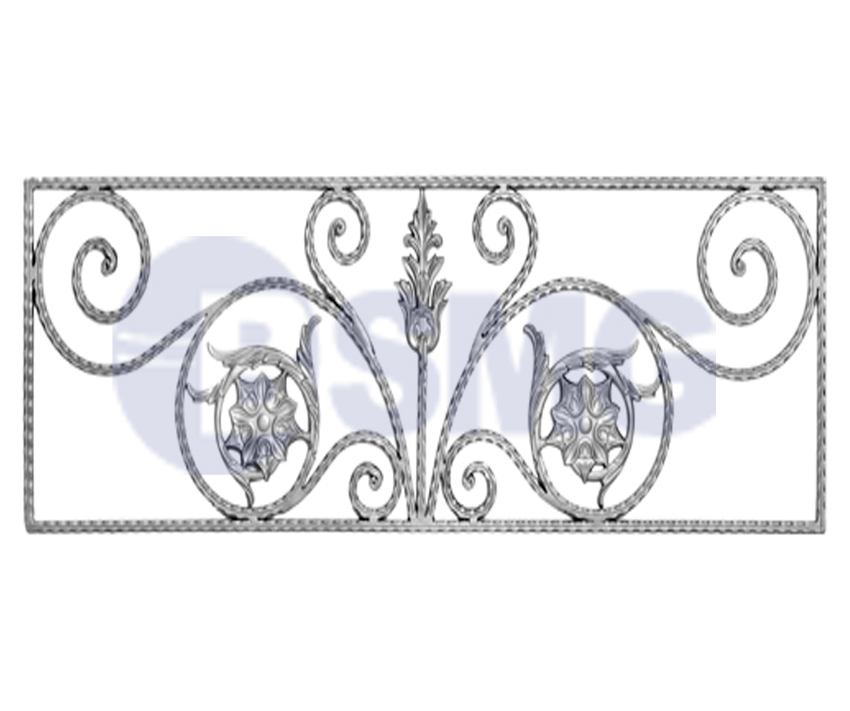 ჭედური კონსტრუქცია 1113  125*40 სმ   012790