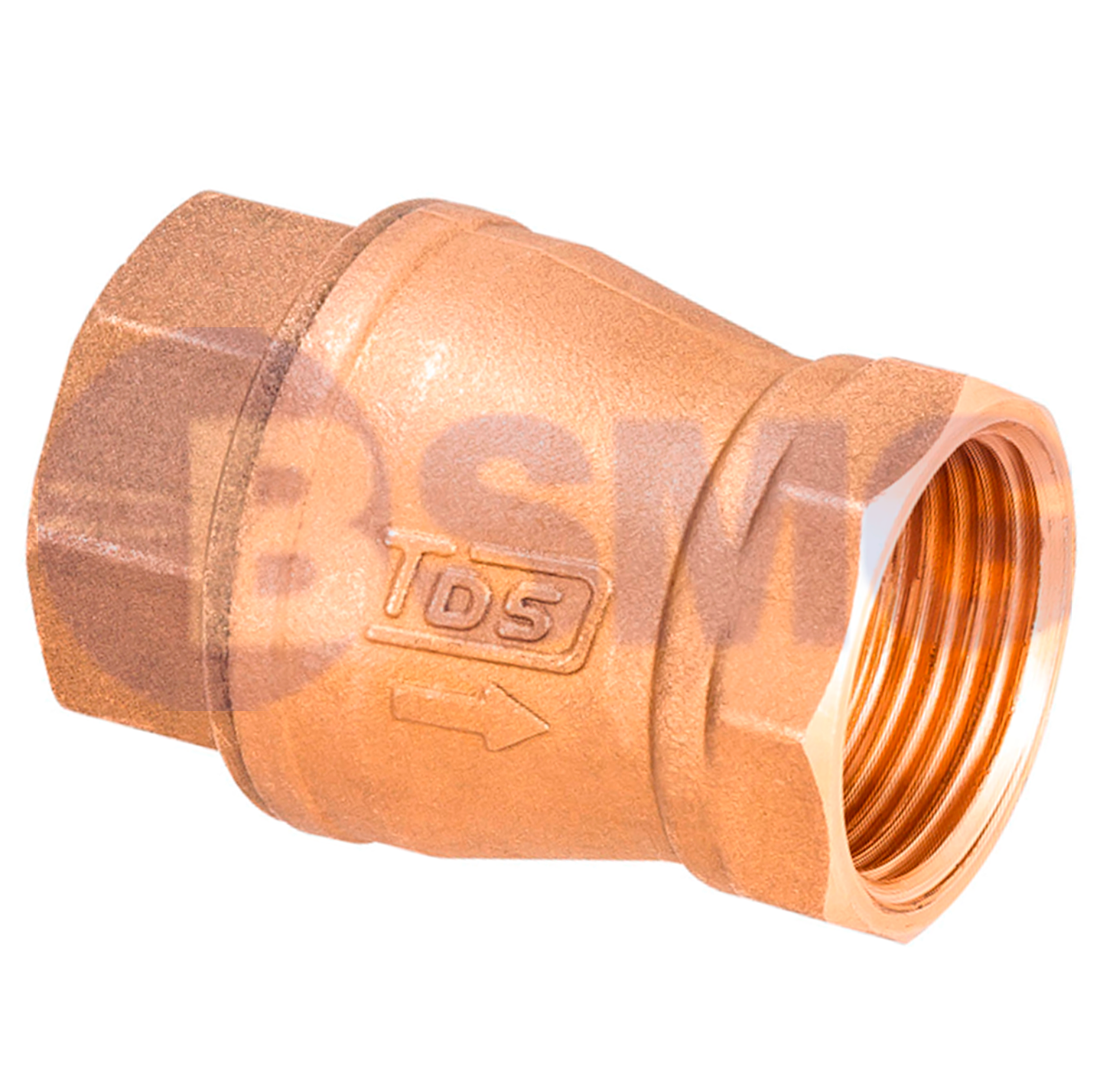 თითბერის უკუსარქველი ზამბარით 2"    203-6   TDS 013630