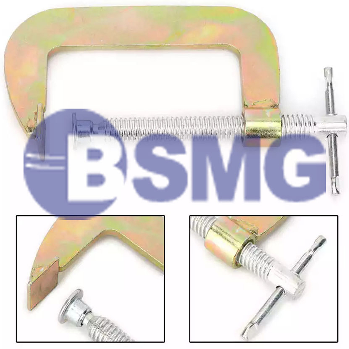 ლითონის მომჭერი 5"-5T   003375