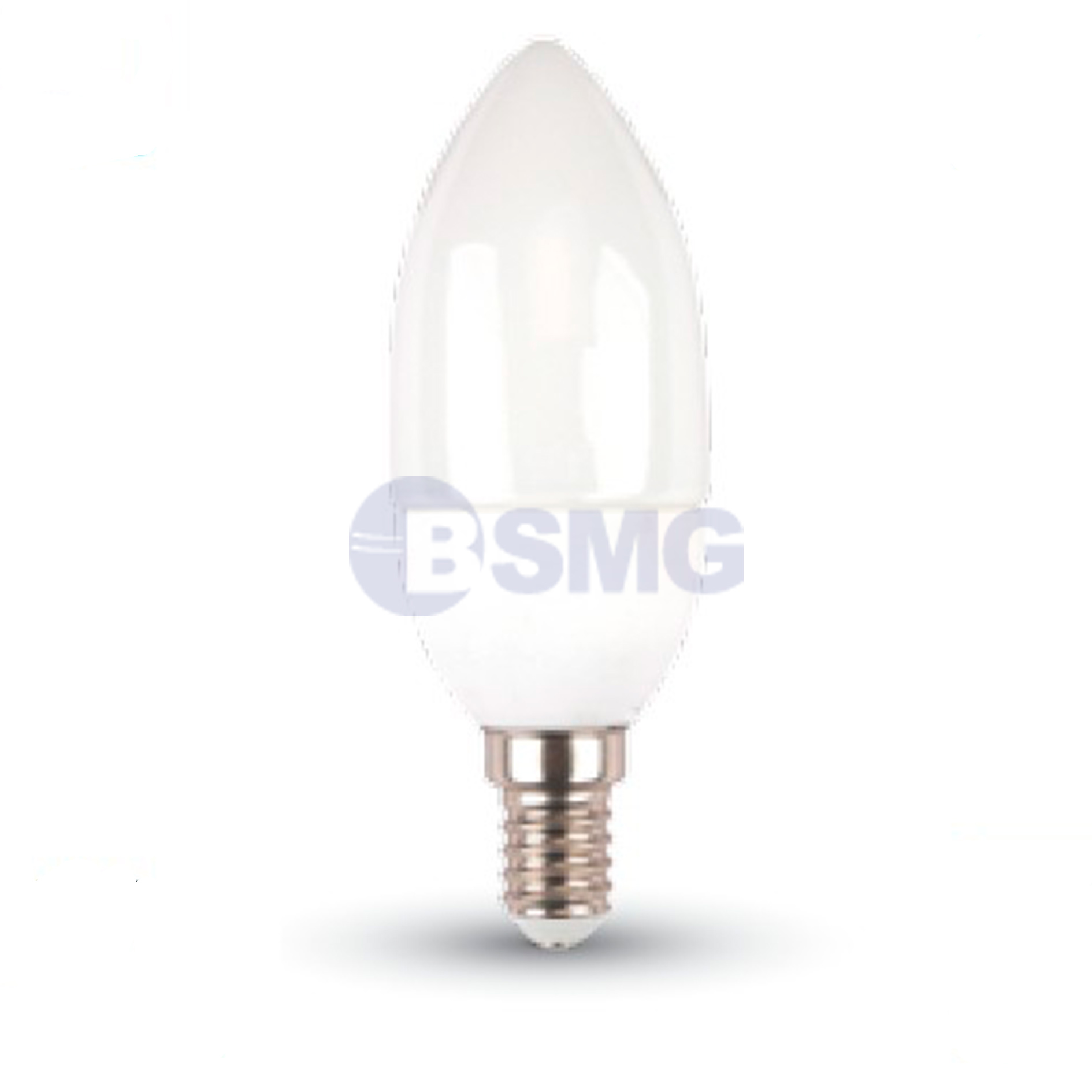 7198 - ნათურა 3W  E14  CANDLE პლასტიკი 6400K  008077