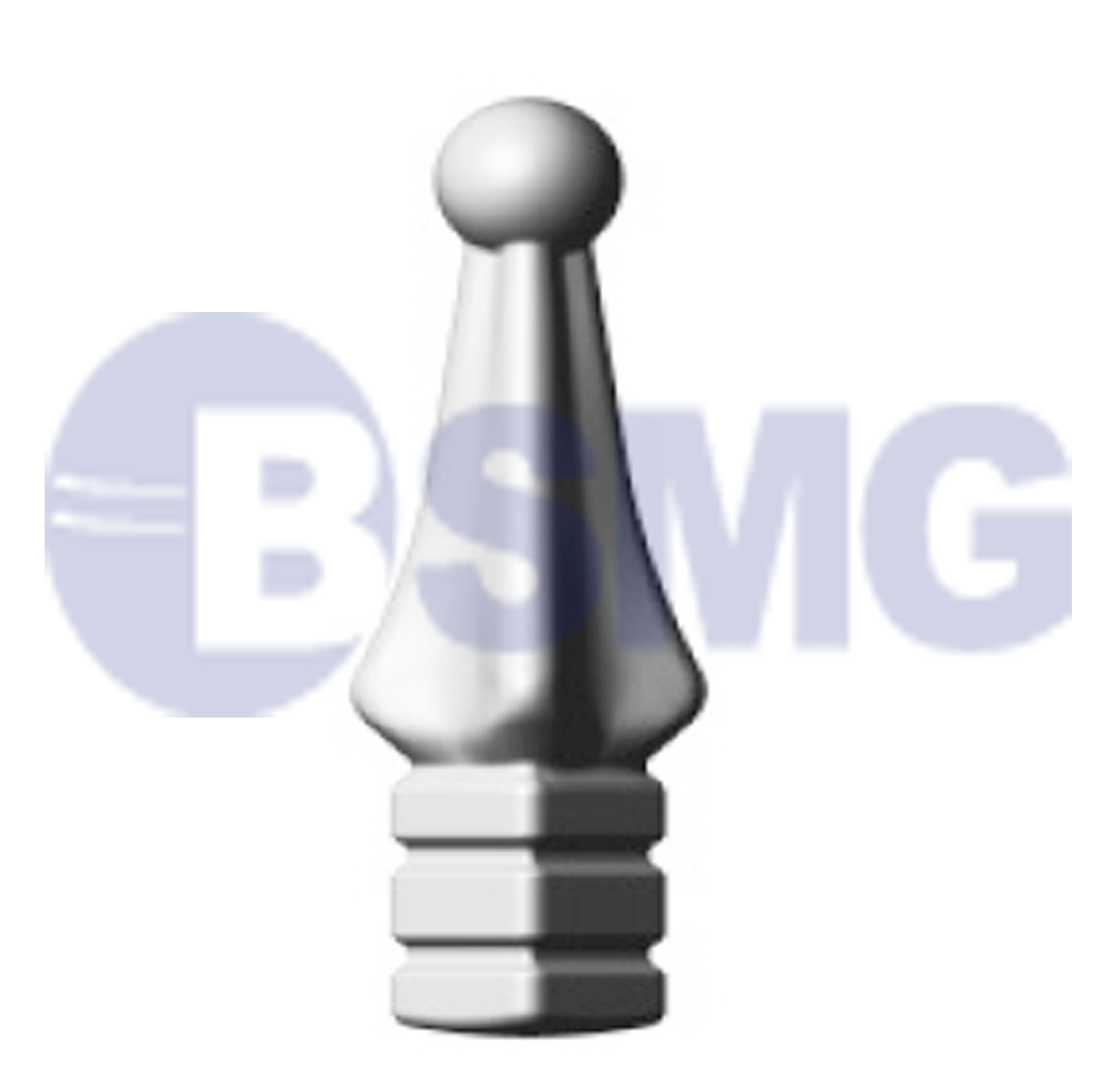 ლითონის აქსესუარი, ფიგურა    2,6*8 სმ   010328