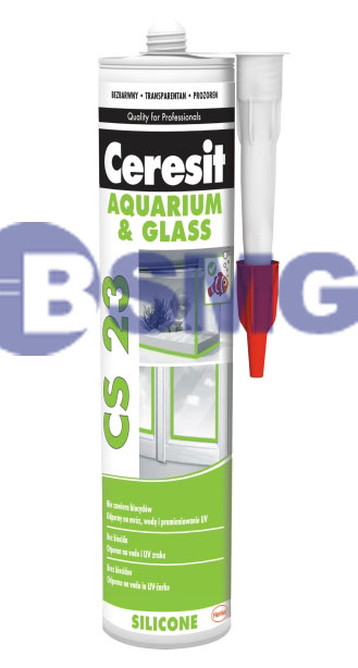 cs 23 გერმეტიკი აკვარიუმი გამჭვირვალე   012966