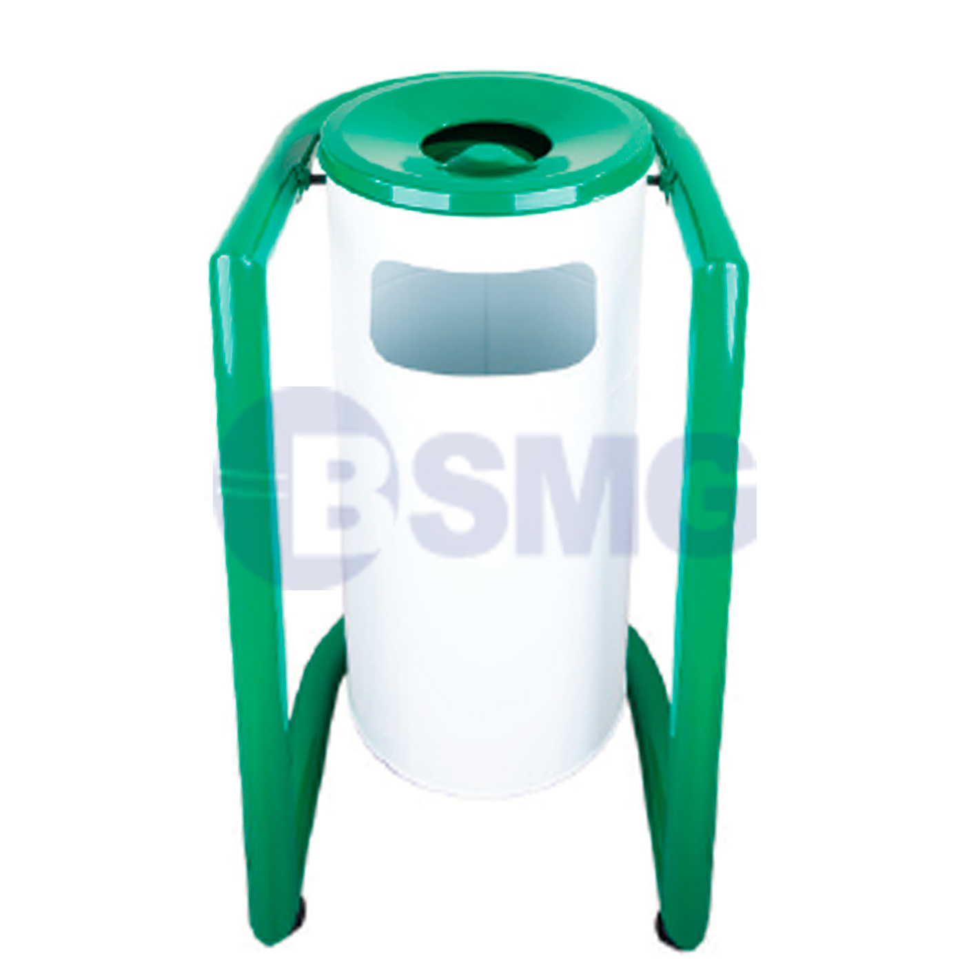 ეზოს ნაგვვის ურნა საფერფლით 45x72.5x42 cm / U TİPİ DKP ÇÖP KOVASI	 028814