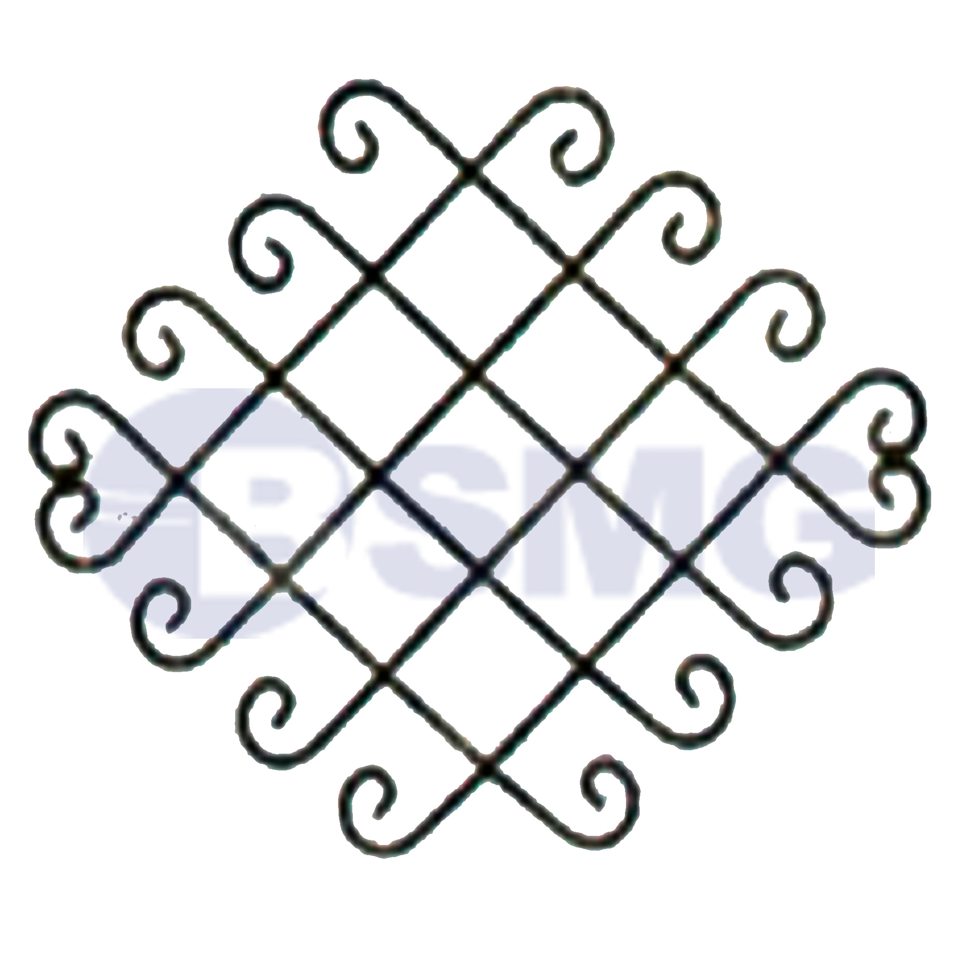 მოაჯირის კონსტრუქცია  60*80სმ  019210