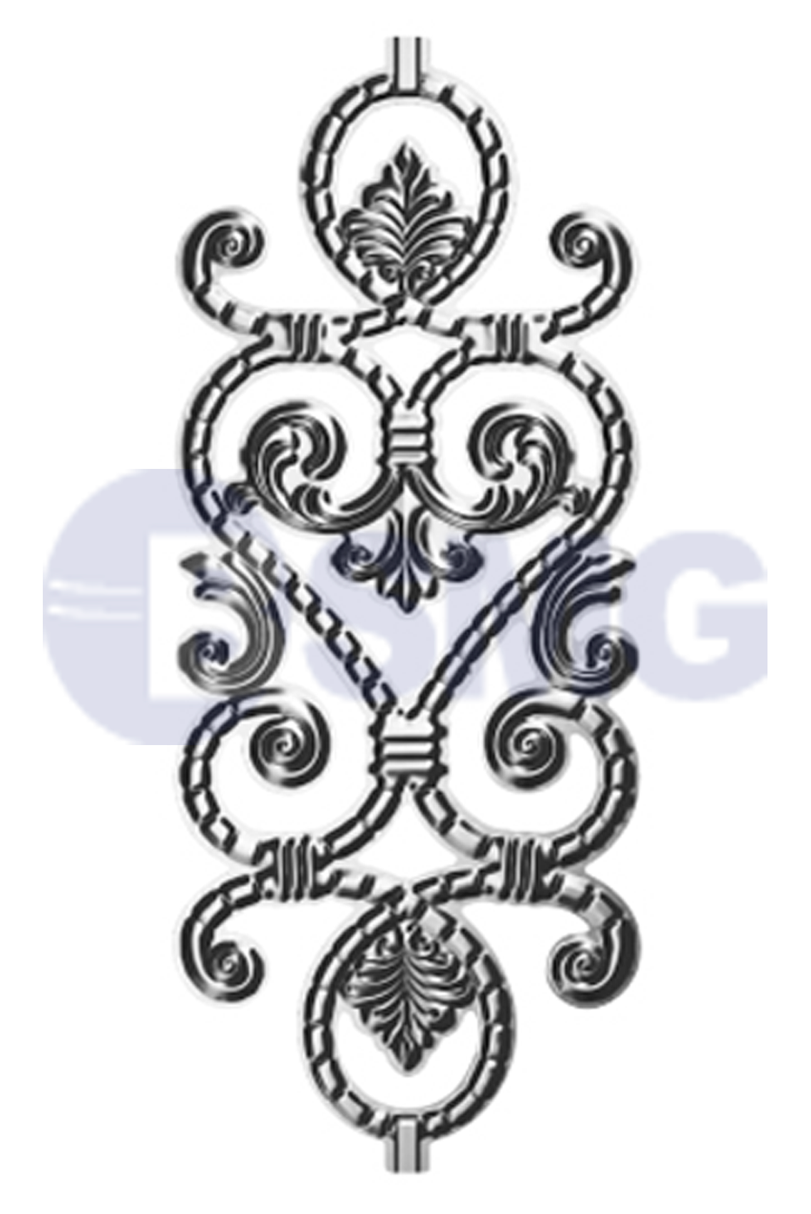 ლითონის  აქსესუარი, ფიგურა    27,9*70 სმ    014032