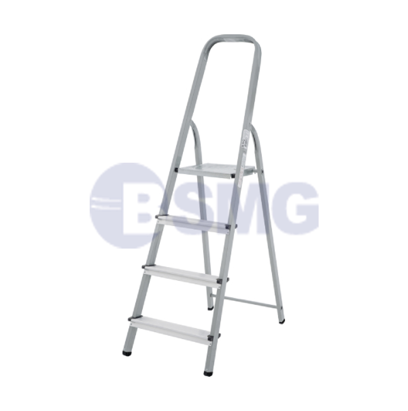 მეტალის კიბე ალუმინის საფეხურით 113, 1X4 (1130104)  025029