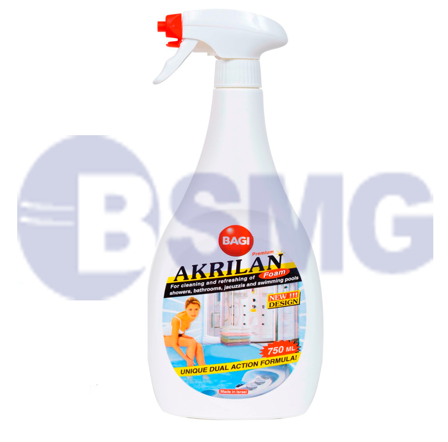 8214-BAGI აკრილანი სპრეი-ქაფი, კერ/ფილების საწმენდი (400მლ)   021329