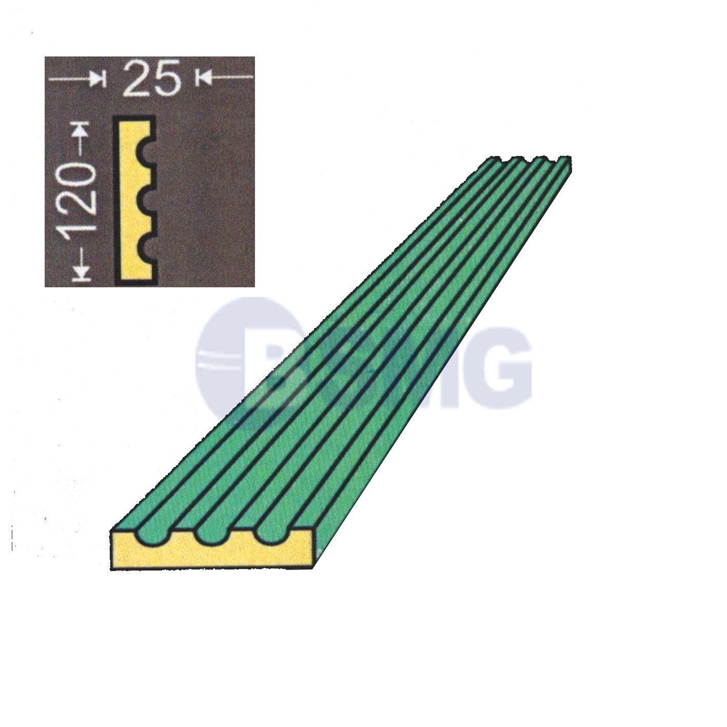 კარნიზი DK105   023889