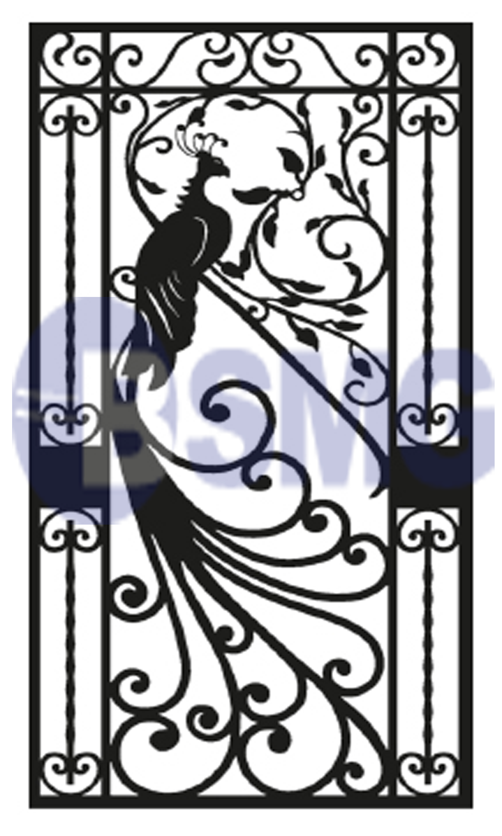 კარის პანელი (ლაზერით დაჭრილი)  014038