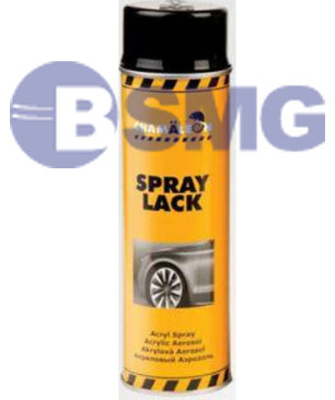 აკრილის სპრეი შავი მატოვი 0.5L Acrylic aerosol BLACK matte Chamaleon   011552