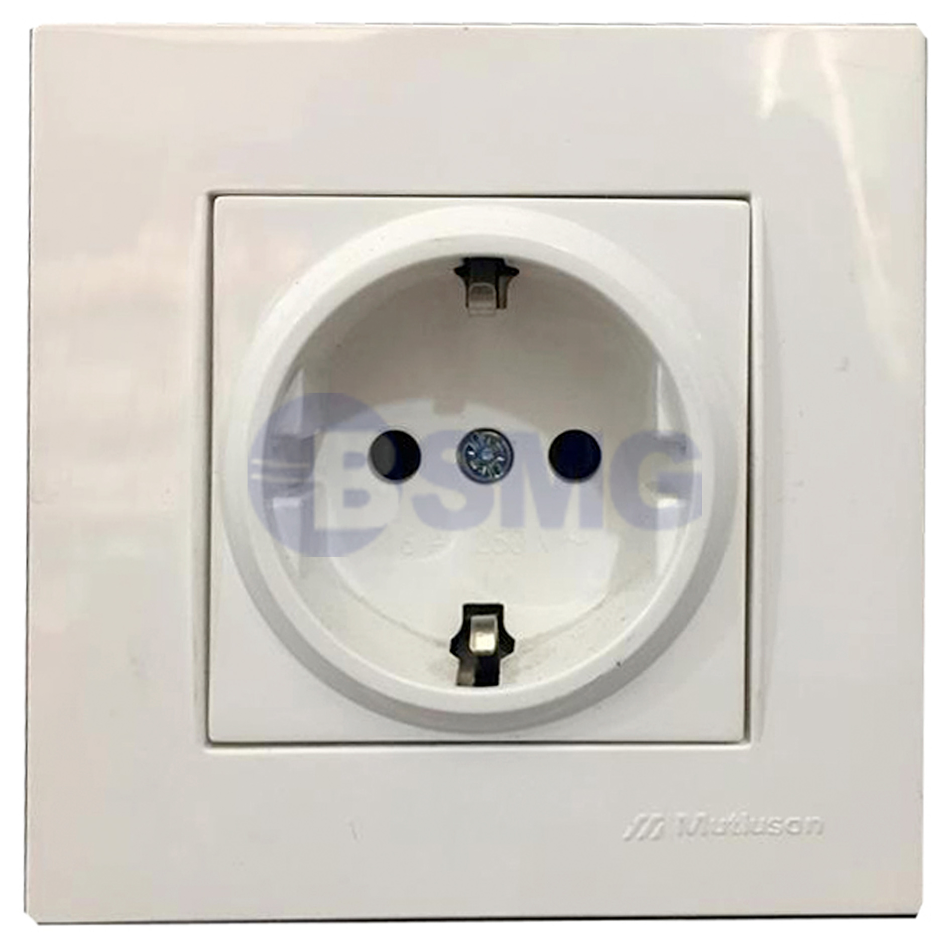 როზეტი დამ[წებით  თეთრი RITA SCHUKO SOC.OUTLET WHITE    008949