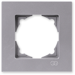 ჩარჩო M\D METAL ANTRACIT 1-ნი   022015