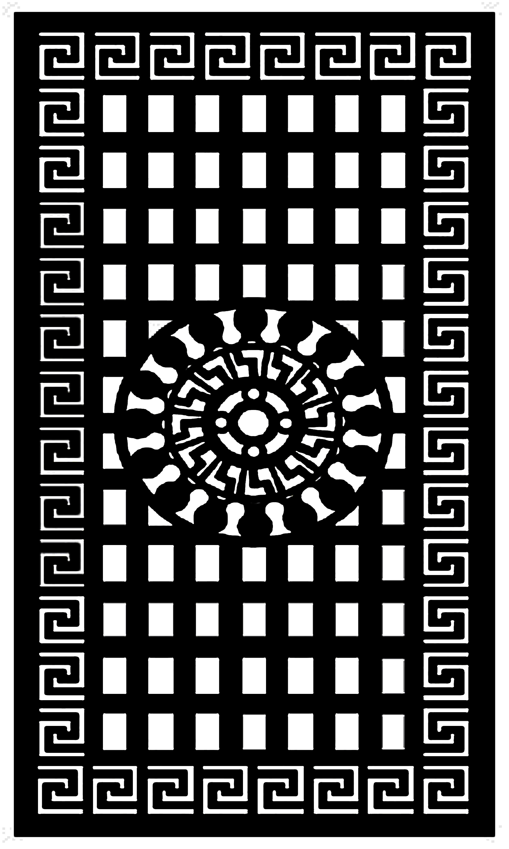 კარის პანელი (ლაზერით დაჭრილი)  014039