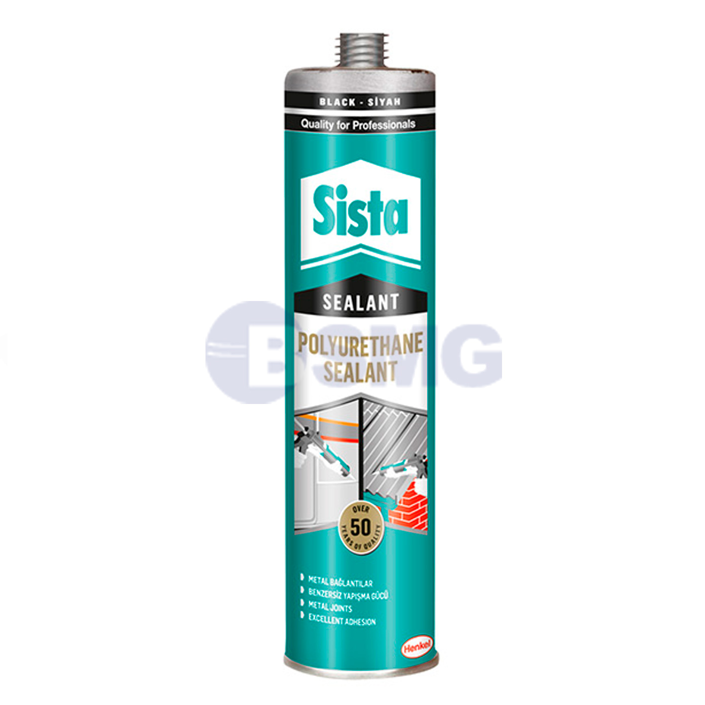 სილიკონი სახურავის Sista F122, 310მლ (თეთრი)   003893