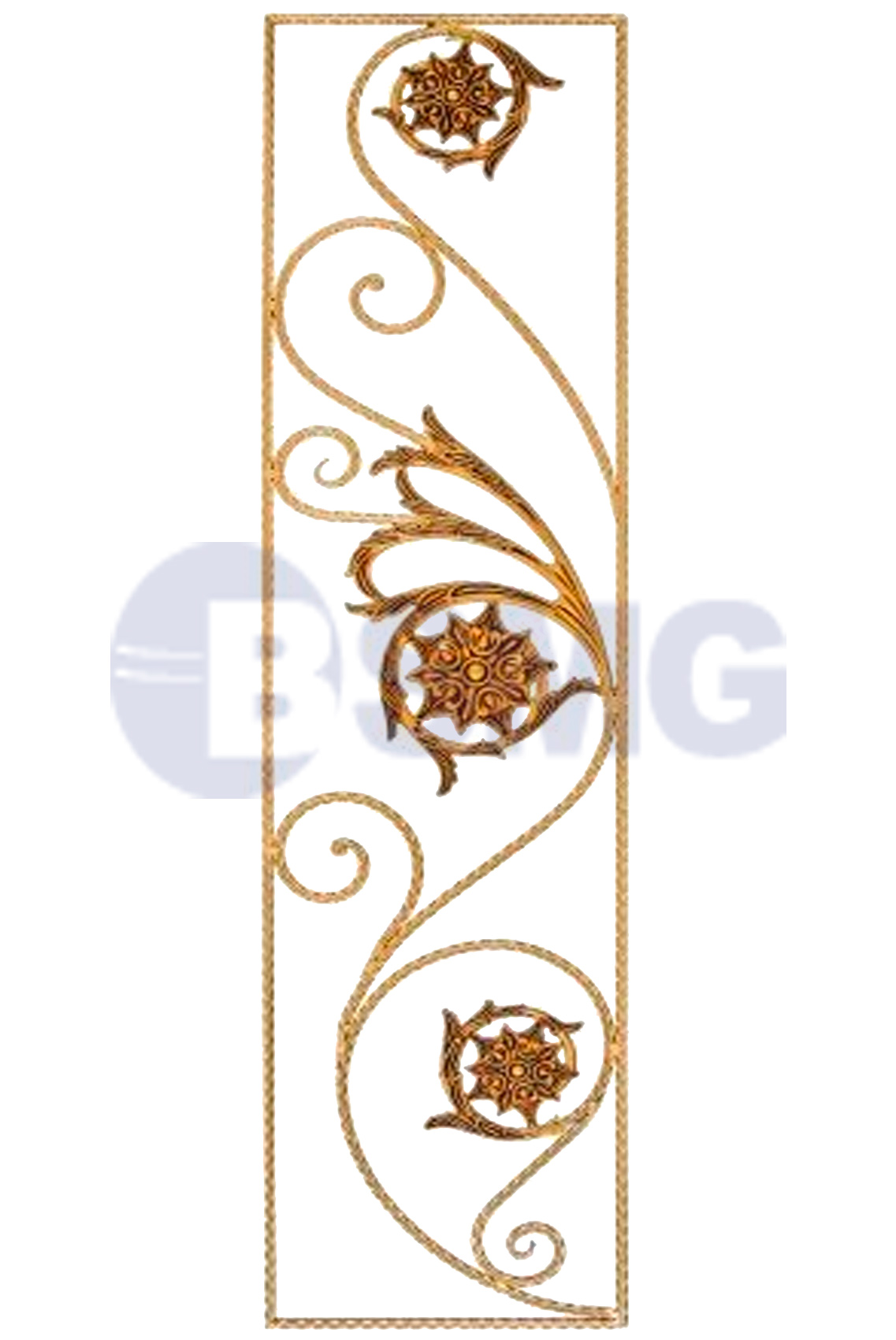 ჭედური კონსტრუქცია 1114  40*160 სმ   024059