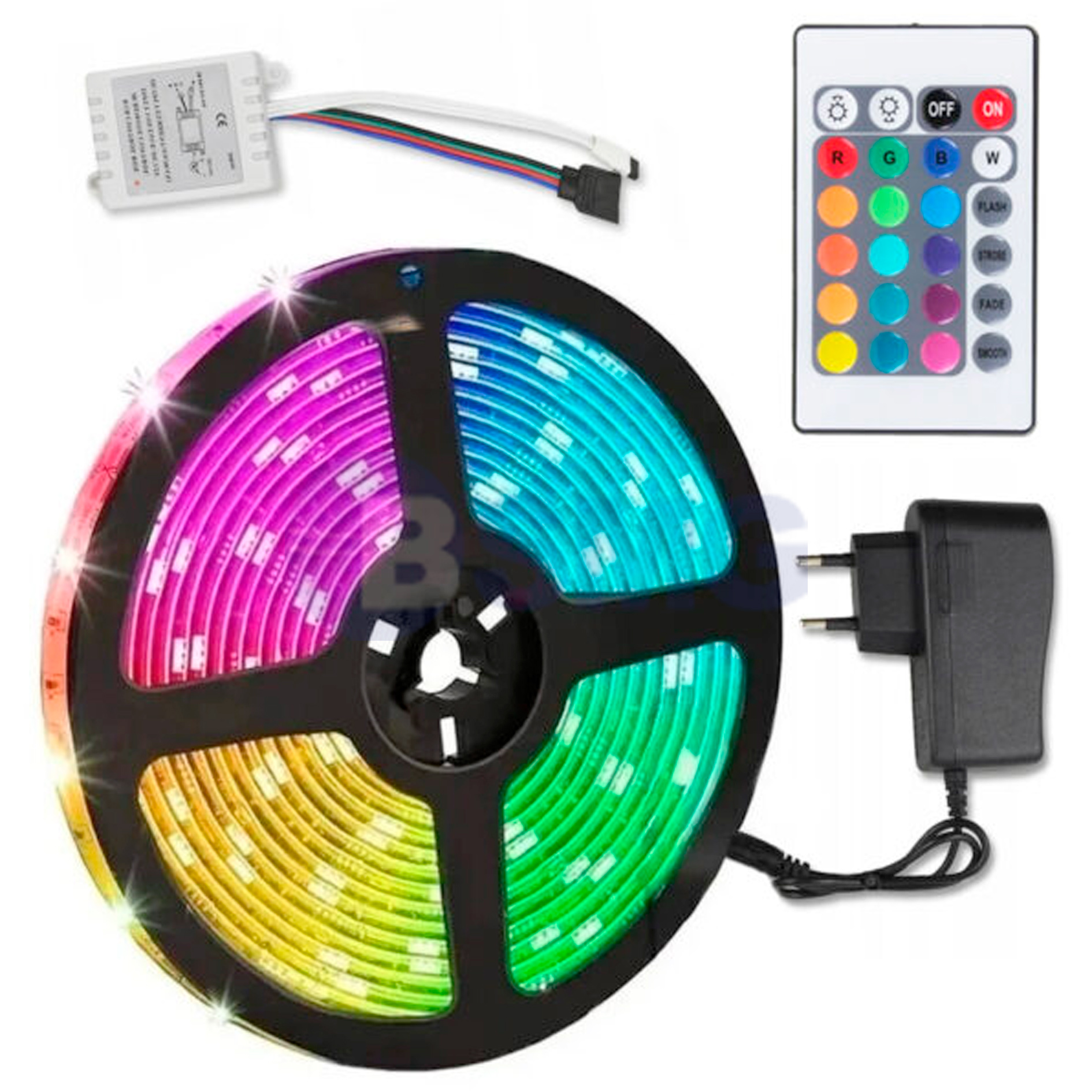 2014 50*50 LED სანათი ლენტა blue silikon    026293